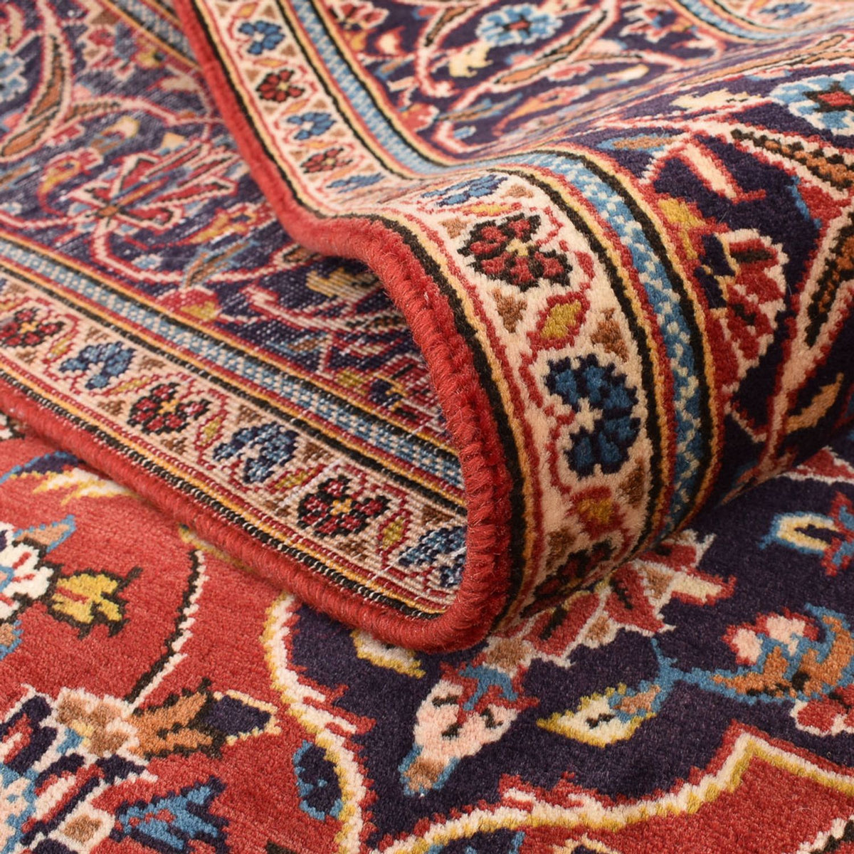 Perzisch tapijt - Keshan - 253 x 150 cm - rood