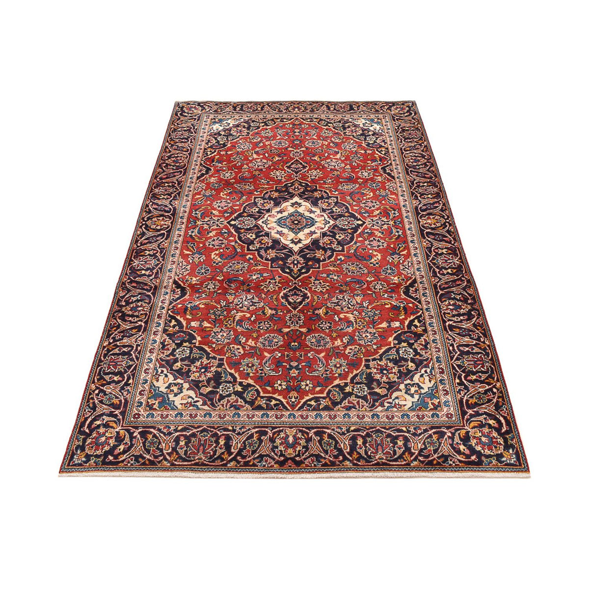Perzisch tapijt - Keshan - 243 x 140 cm - rood
