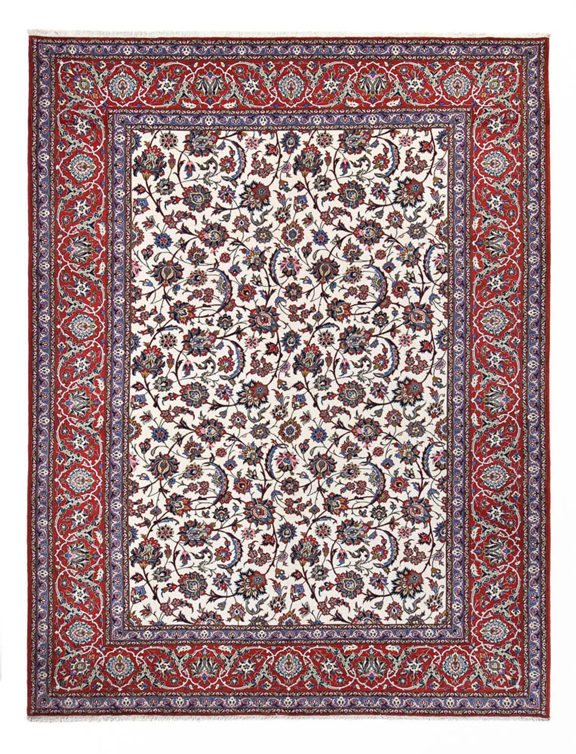 Perzisch tapijt - Isfahan - Premium - 398 x 298 cm - roest