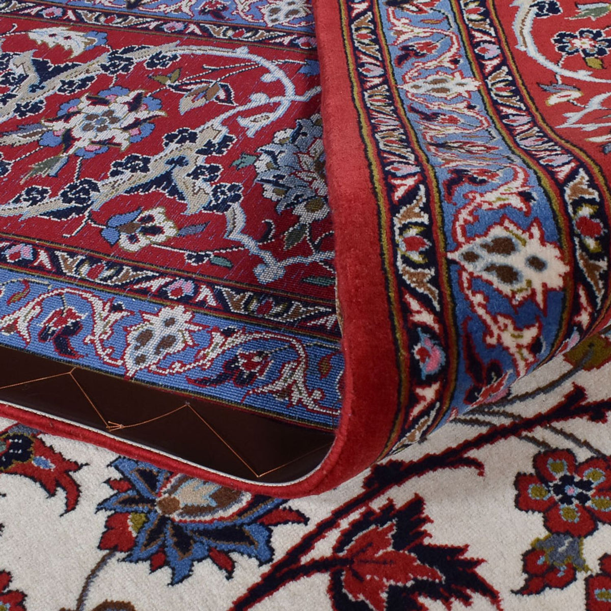 Perzisch tapijt - Isfahan - Premium - 398 x 298 cm - roest