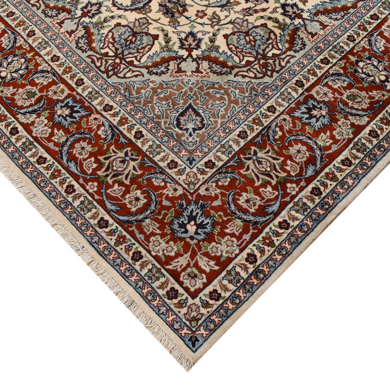 Perzisch tapijt - Isfahan - Premium - 304 x 206 cm - zand