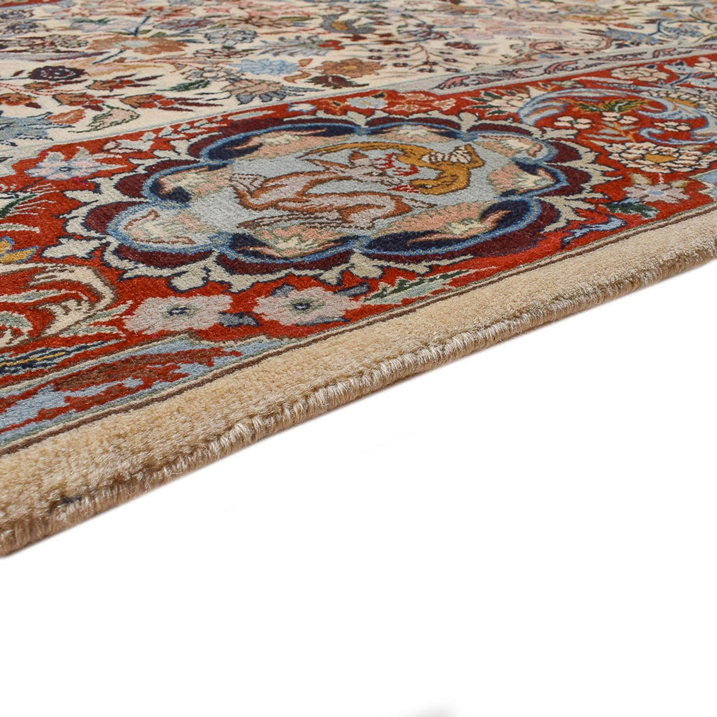 Keshan Tapijt 373x259cm - Perzisch tapijt