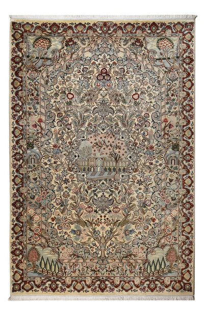 Kashan Tapijt 201x301cm - Perzisch tapijt