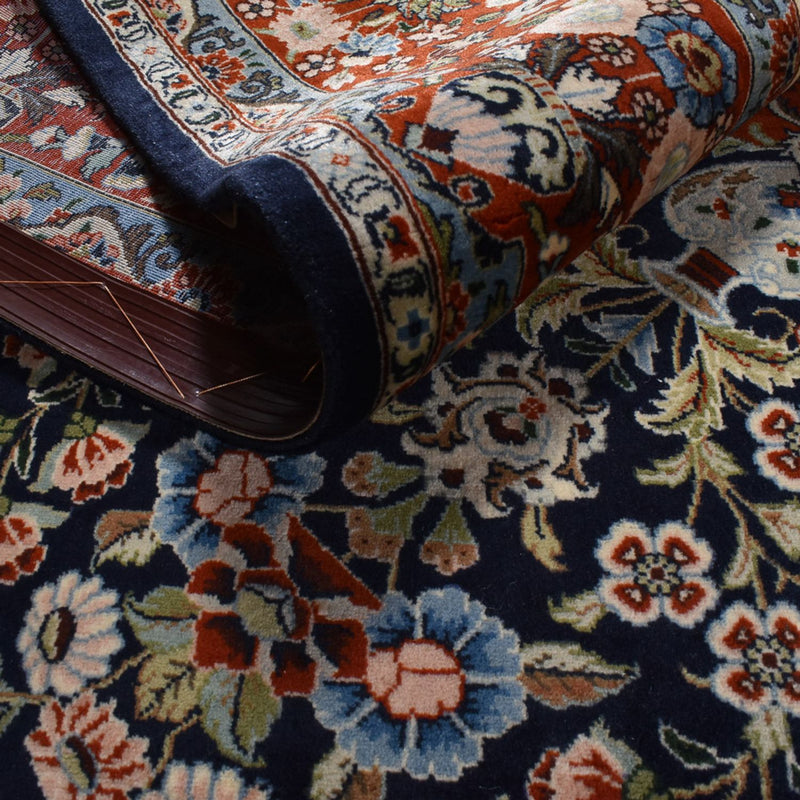 Perzisch tapijt - Keshan - 315 x 220 cm - donkerblauw