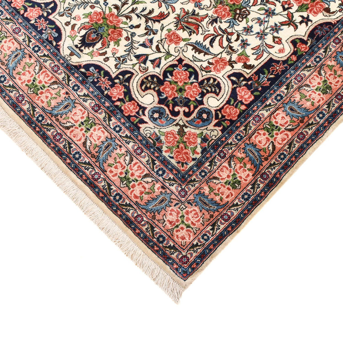 Perzisch tapijt - Bijar - 222 x 140 cm - veelkleurig