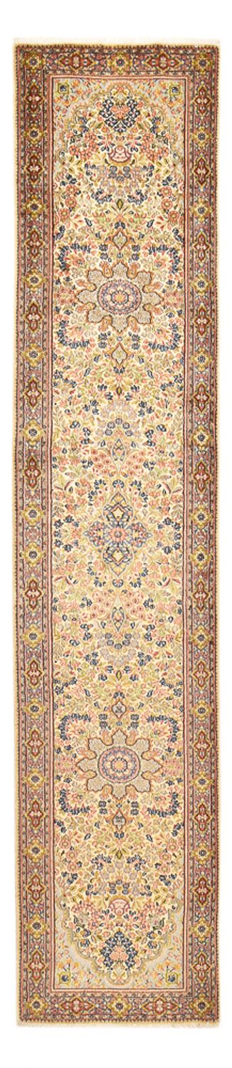 Loper Perzisch tapijt - Royal - 385 x 79 cm - licht beige