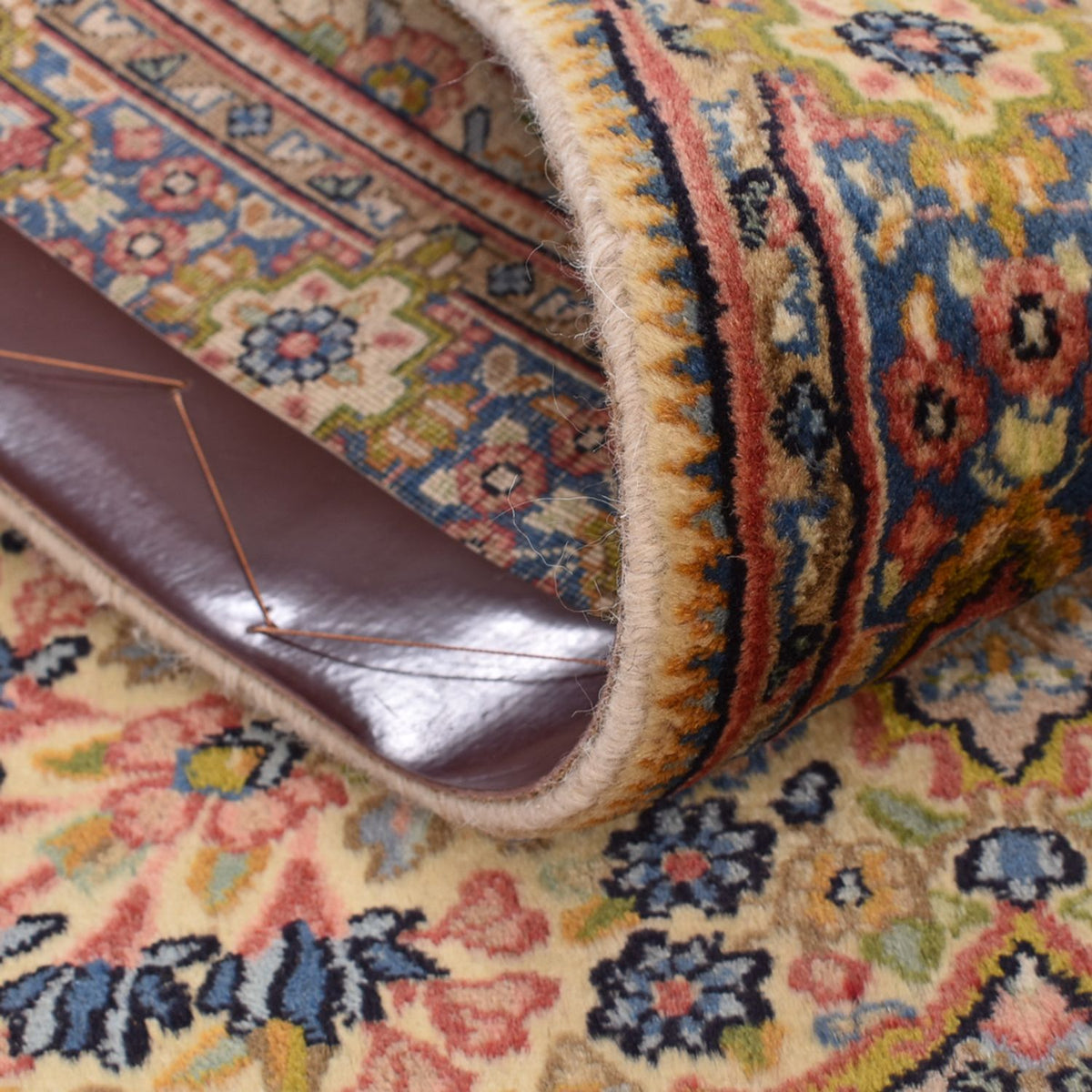 Loper Perzisch tapijt - Royal - 385 x 79 cm - licht beige