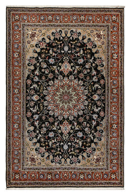 Perzisch tapijt - Tabriz - Royal - 318 x 208 cm - donkerblauw