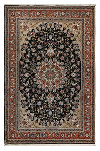 Perzisch tapijt - Tabriz - Royal - 318 x 208 cm - donkerblauw