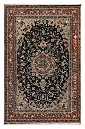 Perzisch tapijt - Tabriz - Royal - 318 x 208 cm - donkerblauw