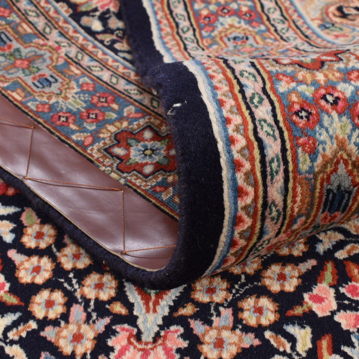 Loper Perzisch tapijt - Royal - 383 x 78 cm - donker beige