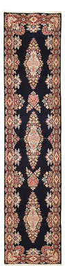 Loper Perzisch tapijt - Royal - 397 x 93 cm - donkerblauw