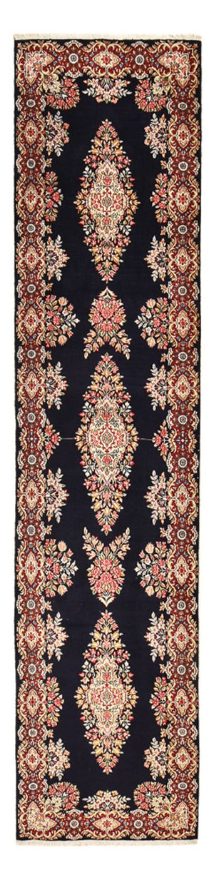 Loper Perzisch tapijt - Royal - 397 x 94 cm - donkerblauw