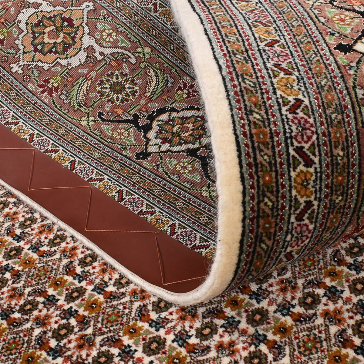 Perzisch tapijt - Tabriz - Royal - 284 x 184 cm - donker beige