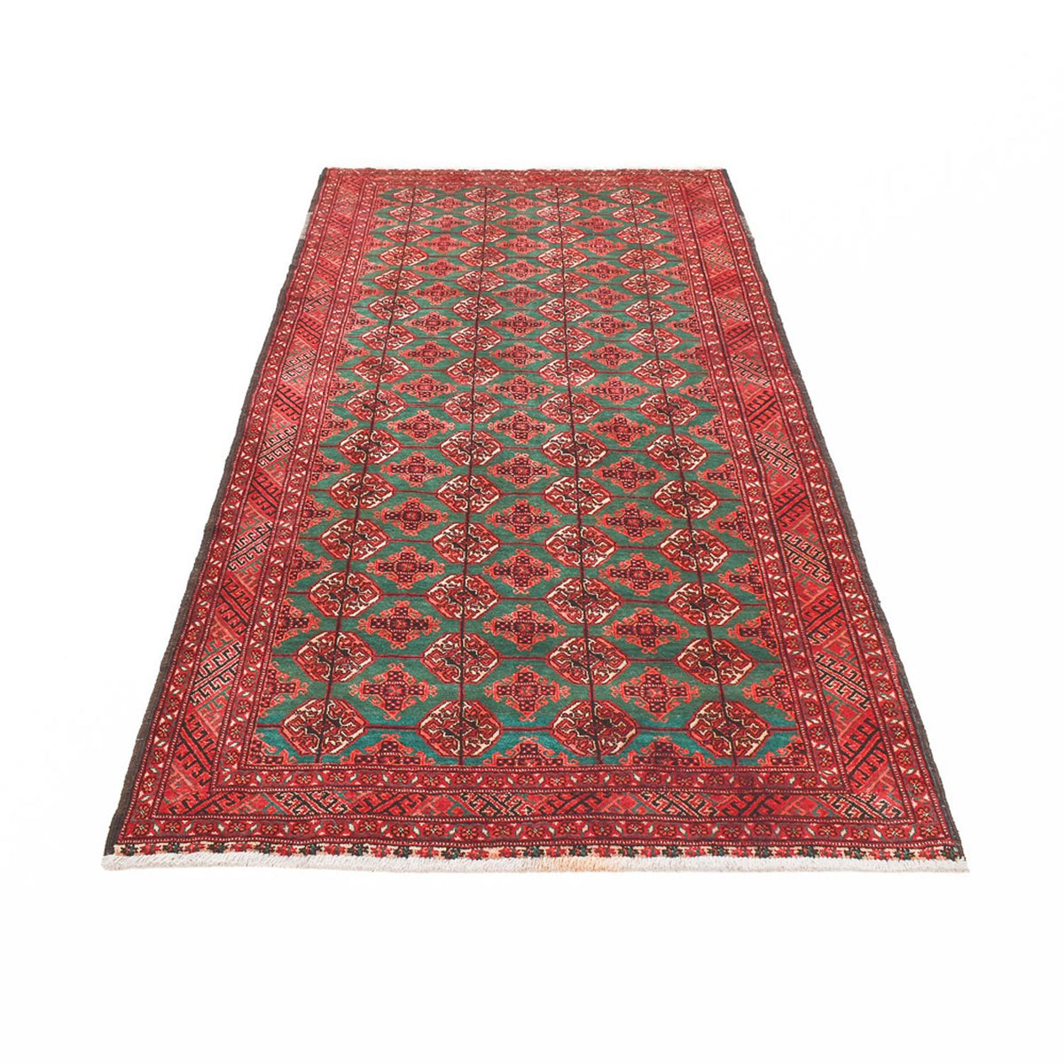 Loper Baluch tapijt - 292 x 142 cm - rood