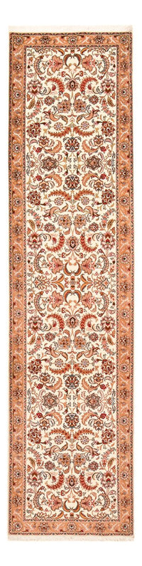 Loper Perzisch tapijt - Tabriz - Premium - 314 x 79 cm - beige
