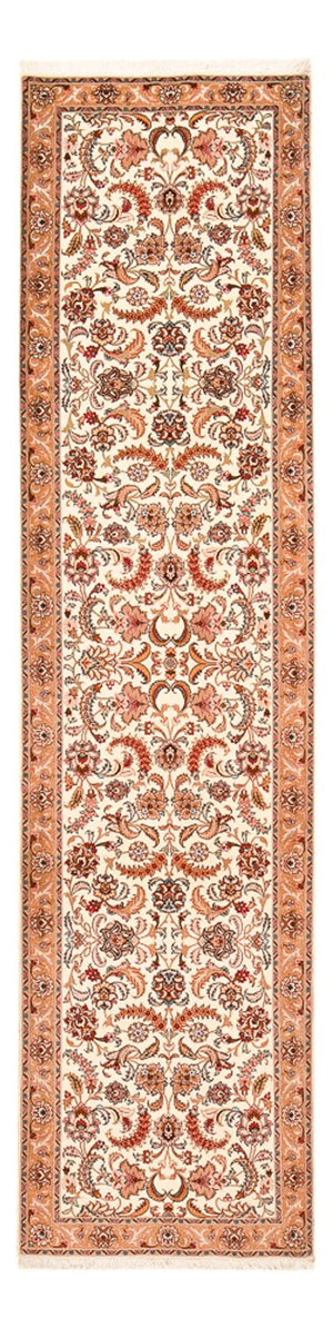 Loper Perzisch tapijt - Tabriz - Premium - 314 x 79 cm - beige