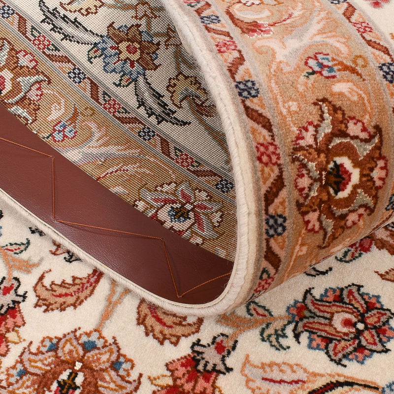 Loper Perzisch tapijt - Tabriz - Premium - 314 x 79 cm - beige