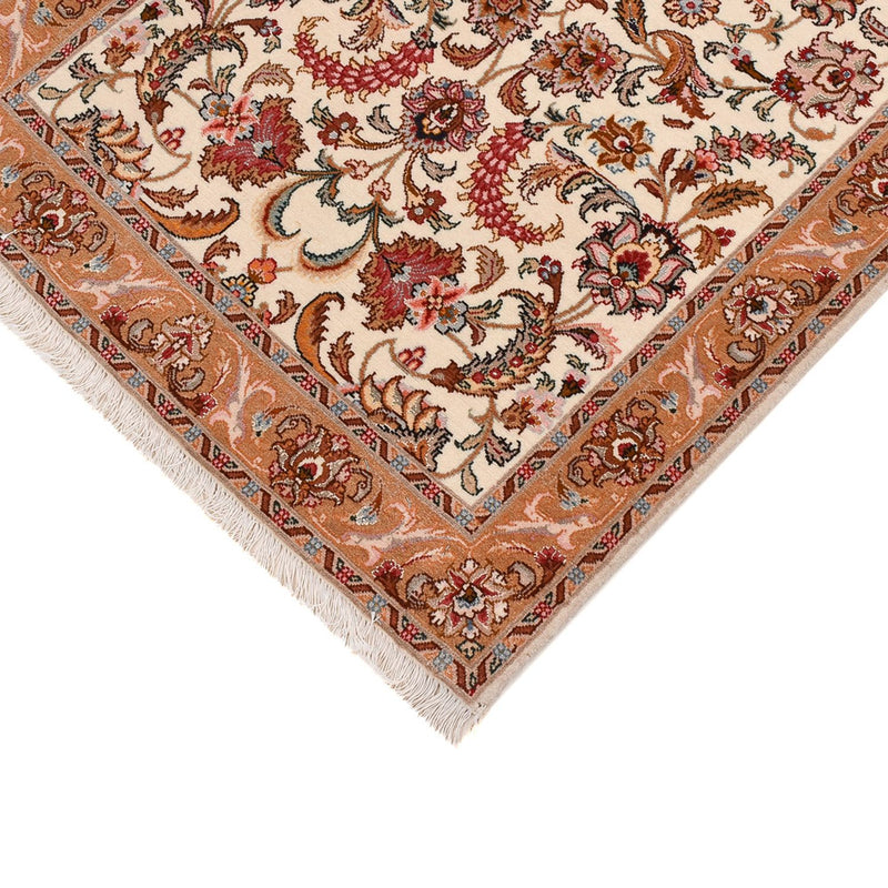Loper Perzisch tapijt - Tabriz - Premium - 317 x 72 cm - beige