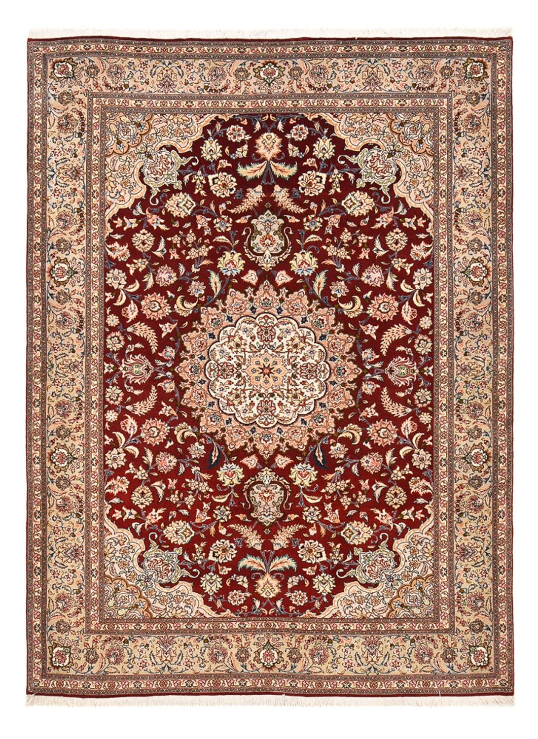 Perzisch tapijt - Tabriz - Royal - 240 x 172 cm - rood