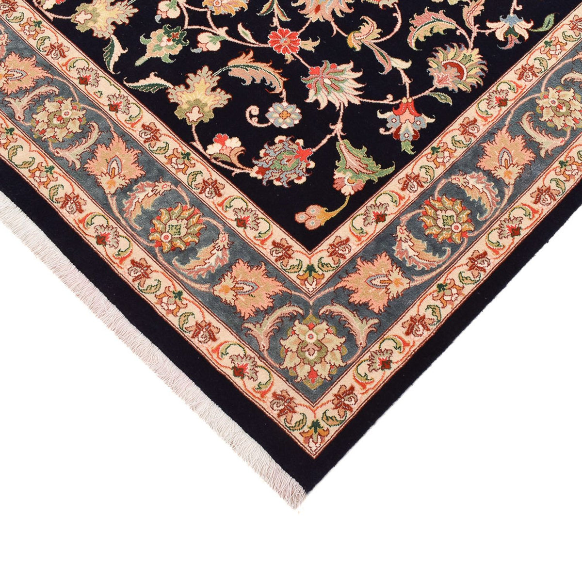 Perzisch tapijt - Bijar - 265 x 170 cm - donkerblauw