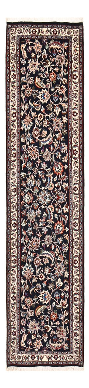 Loper Perzisch tapijt - Klassiek - 315 x 78 cm - donkerblauw