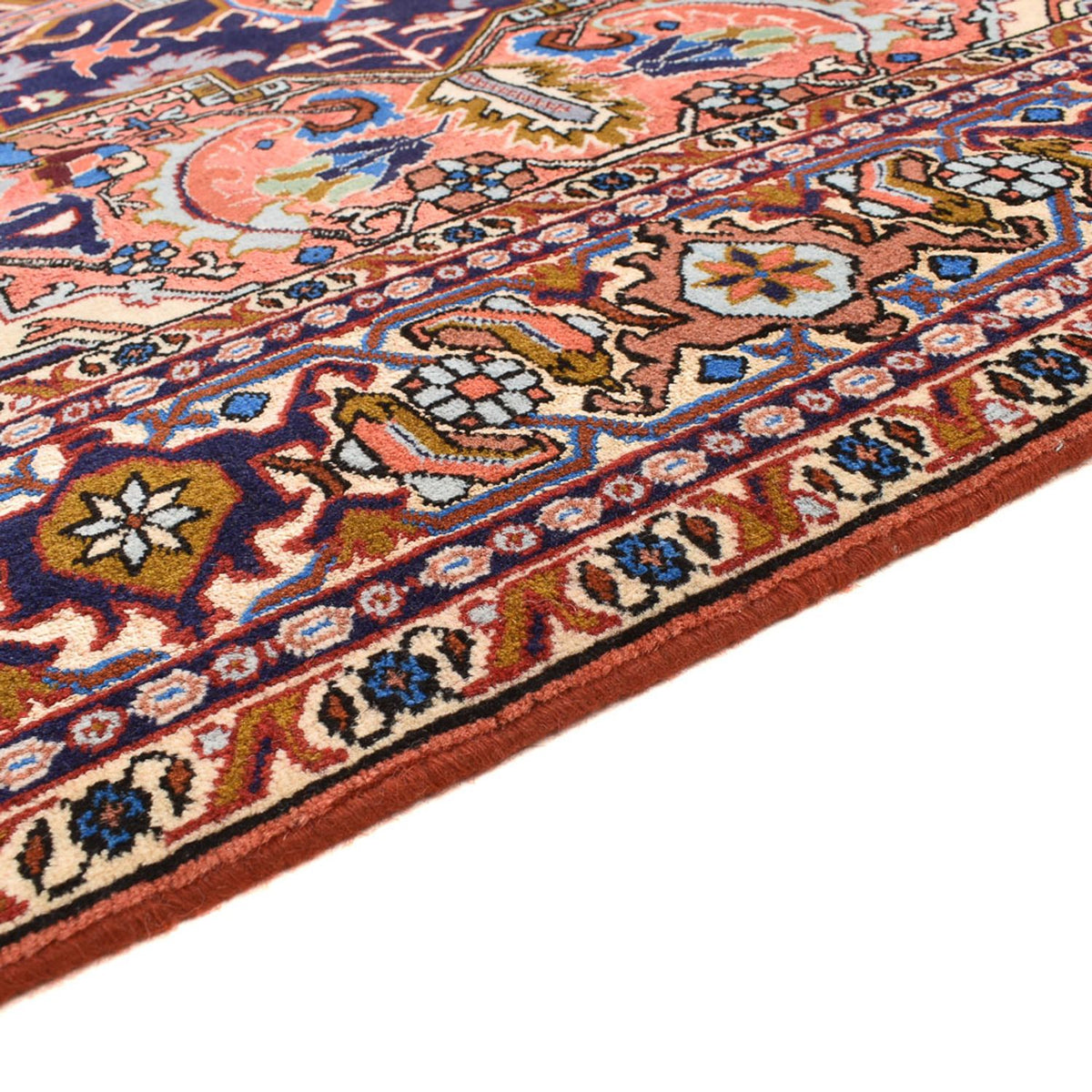 Perzisch Tapijt - Nomadisch vierkant  - 200 x 194 cm - licht rood