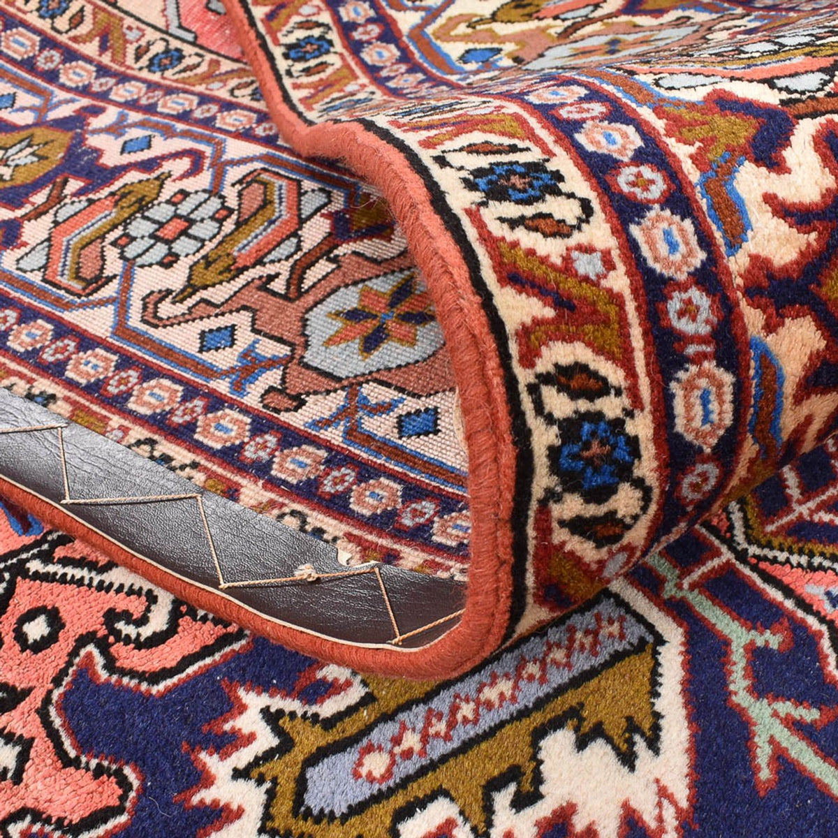 Perzisch Tapijt - Nomadisch vierkant  - 200 x 194 cm - licht rood