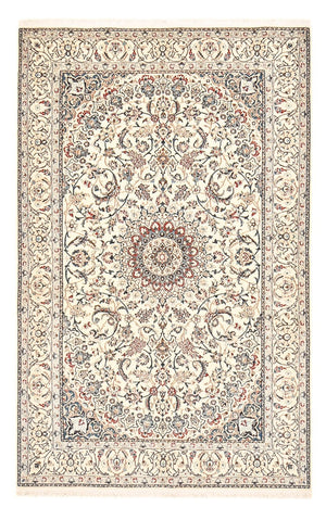 Perzisch tapijt - Nain - Premium - 206 x 130 cm - beige