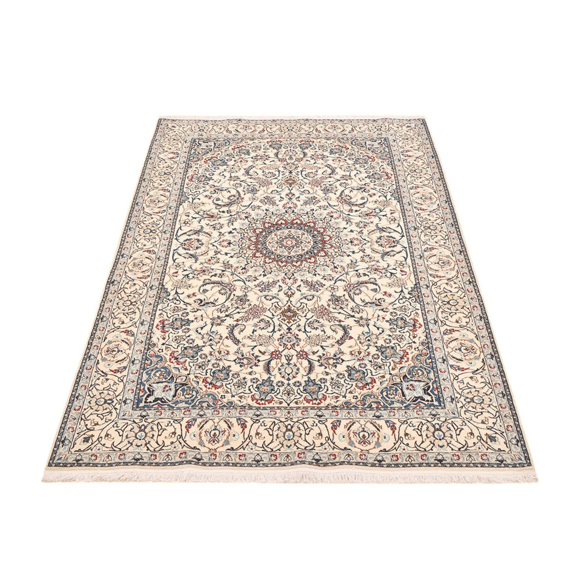 Perzisch tapijt - Nain - Premium - 206 x 130 cm - beige