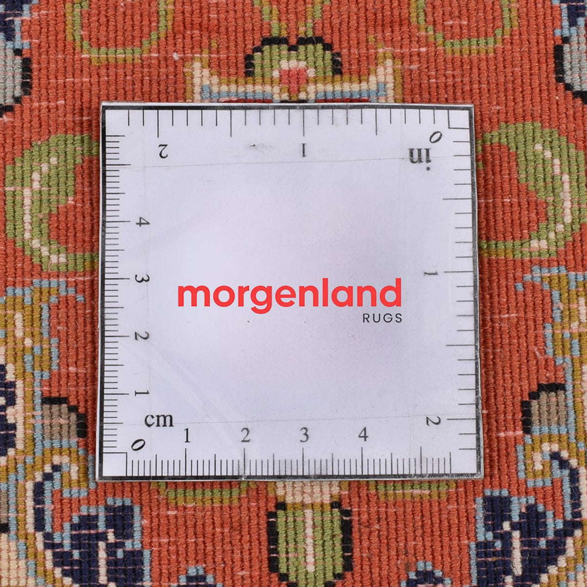 Loper Perzisch tapijt - Ghom - 195 x 71 cm - oranje