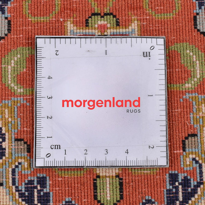 Loper Perzisch tapijt - Ghom - 195 x 71 cm - oranje