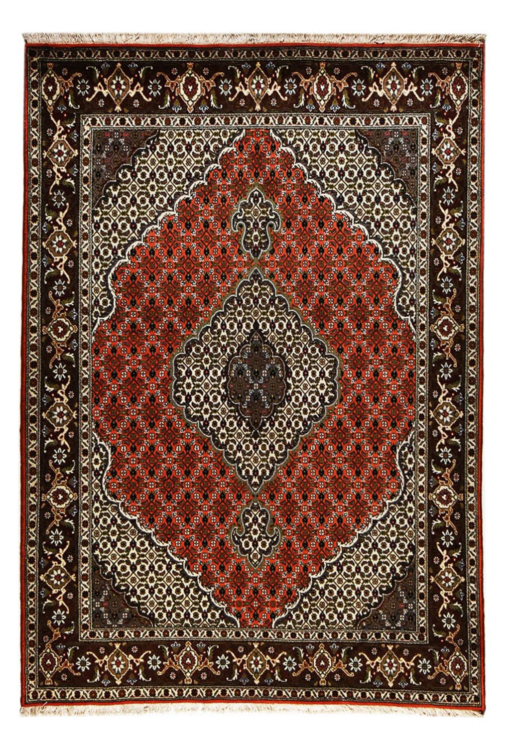 Perzisch tapijt - Tabriz - Royal - 210 x 150 cm - rood