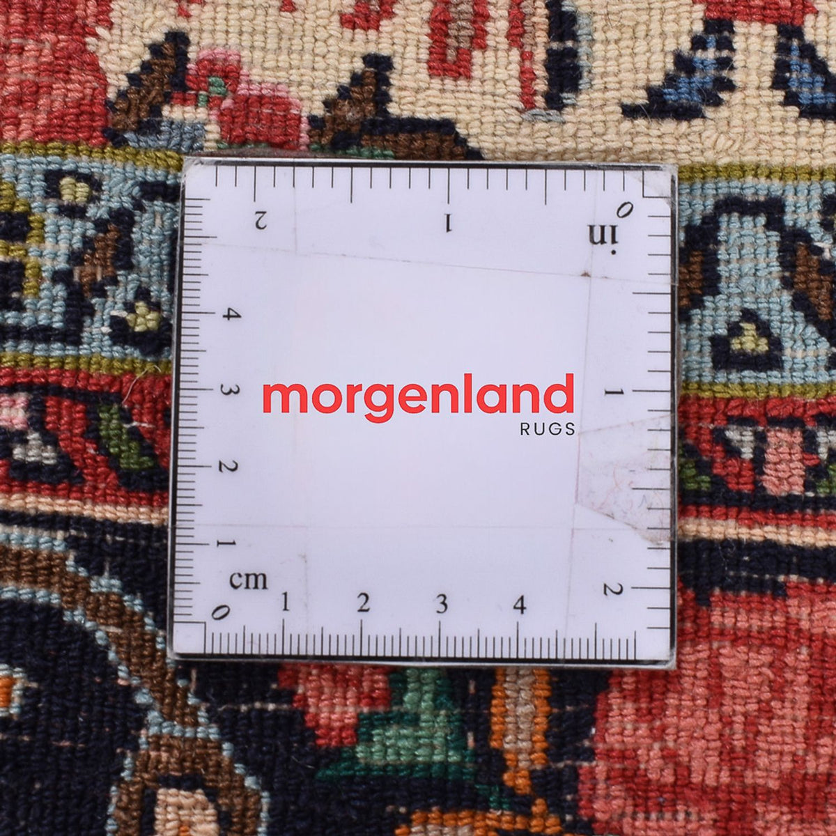 Loper Perzisch tapijt - Bijar - 405 x 95 cm - donker beige