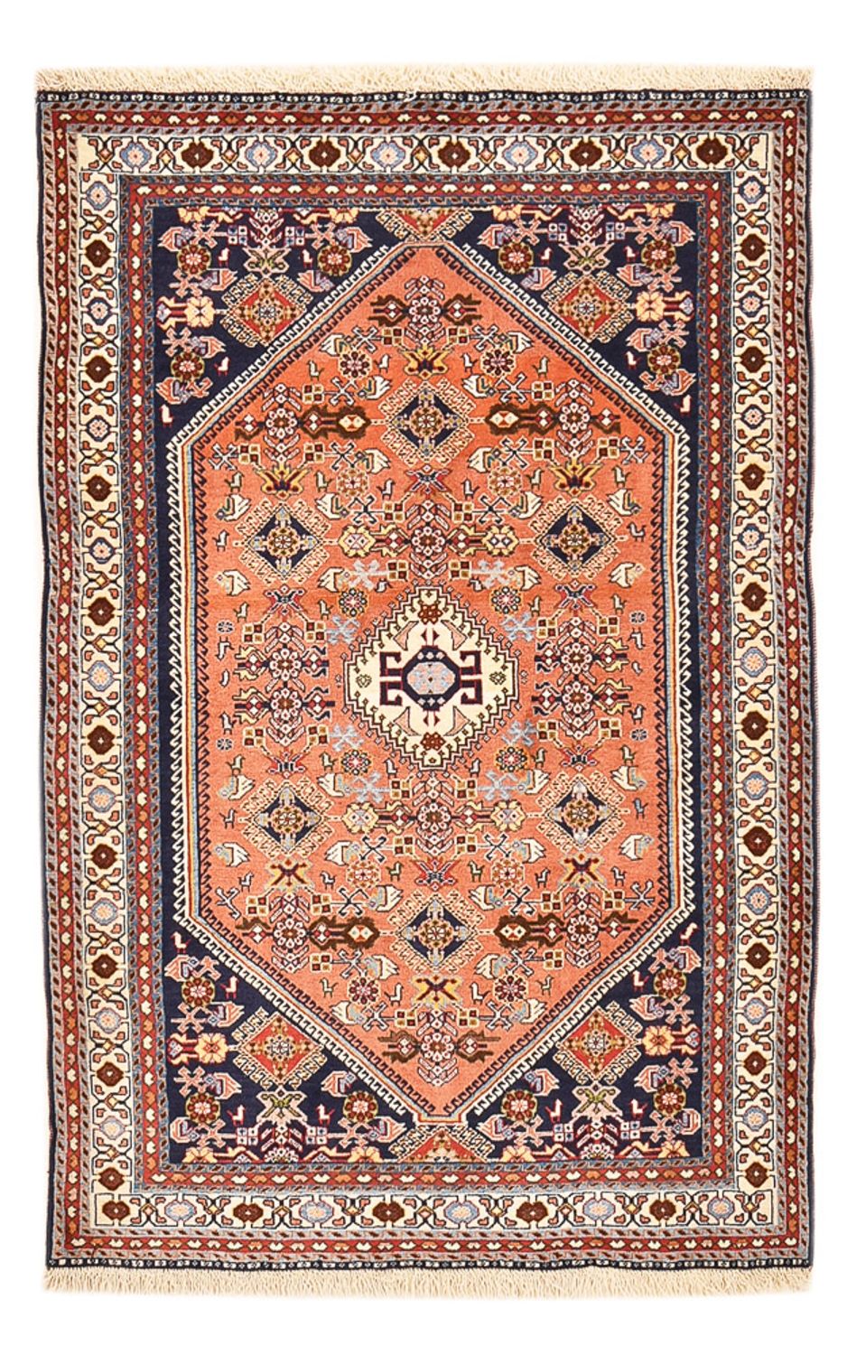 Gabbeh Tapijt - Kashkuli Perzisch - 152 x 100 cm - licht rood