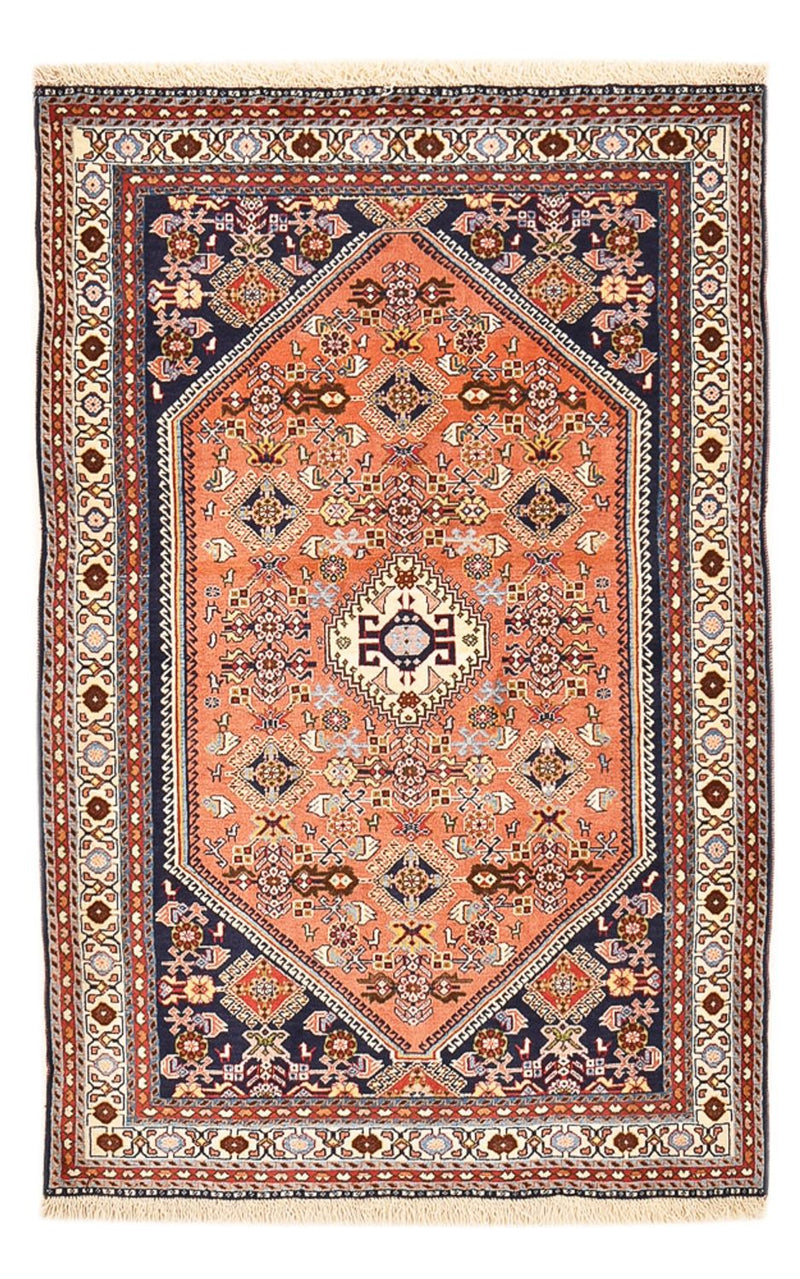 Gabbeh Tapijt - Kashkuli Perzisch - 152 x 100 cm - licht rood