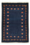 Gabbeh Tapijt - Loribaft Perzisch - 143 x 110 cm - donkerblauw