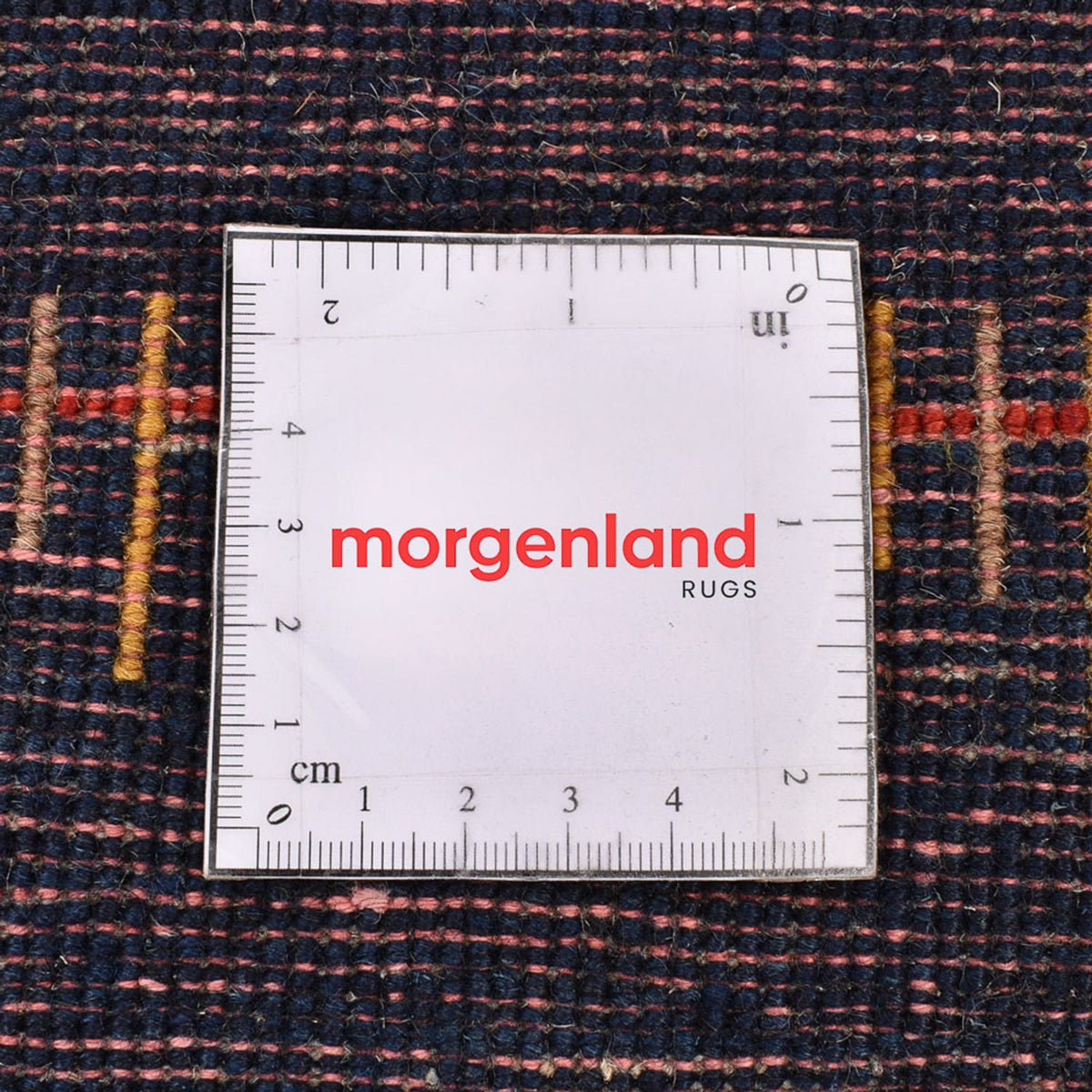 Gabbeh Tapijt - Loribaft Perzisch - 143 x 110 cm - donkerblauw