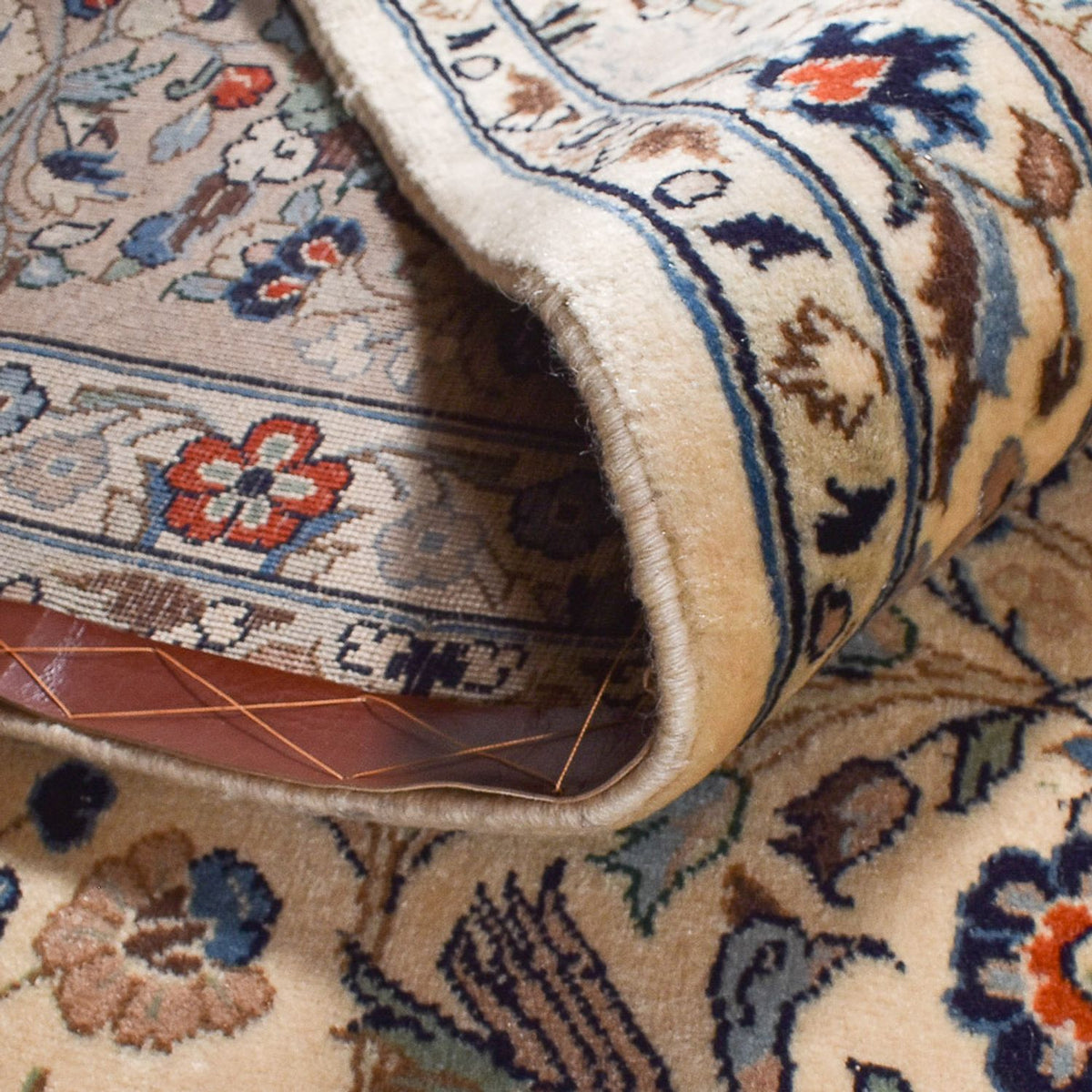 Perzisch tapijt - Nain - Premium - 376 x 252 cm - zand