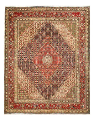 Perzisch tapijt - Tabriz - Royal - 395 x 297 cm - roest