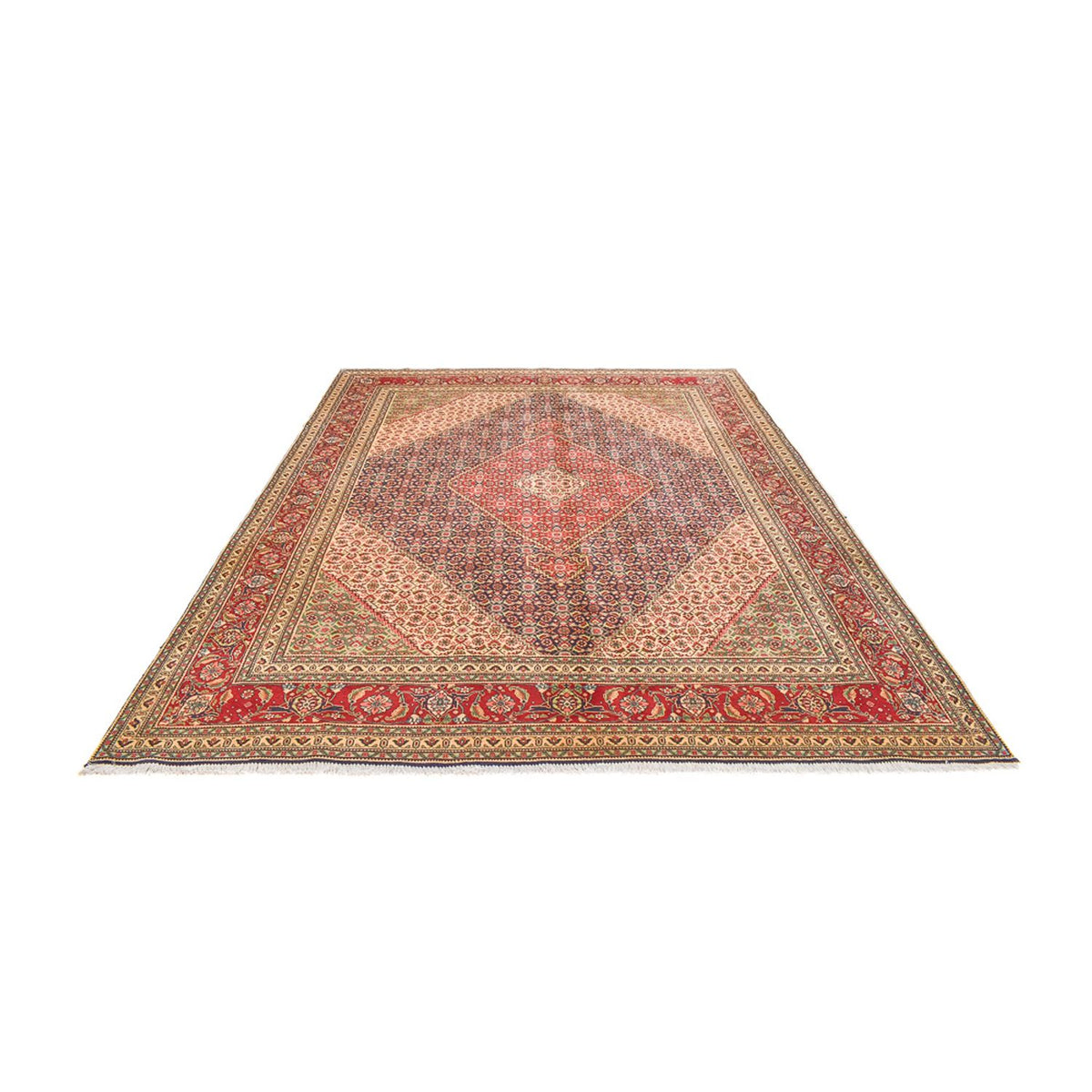 Perzisch tapijt - Tabriz - Royal - 395 x 297 cm - roest