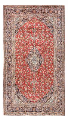 Perzisch tapijt - Keshan - 536 x 292 cm - rood
