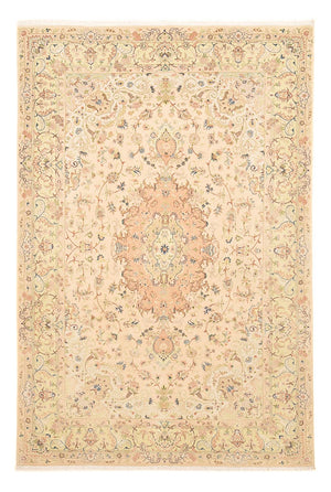 Perzisch tapijt - Tabriz - Royal - 303 x 201 cm - licht beige