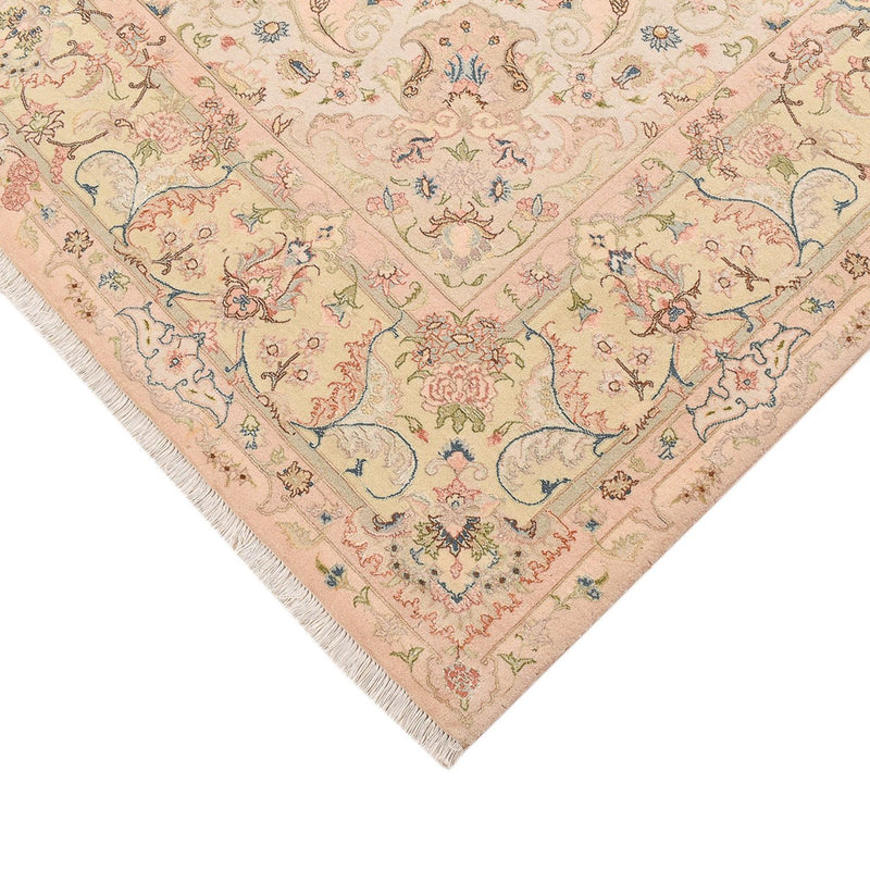 Perzisch tapijt - Tabriz - Royal - 303 x 201 cm - licht beige