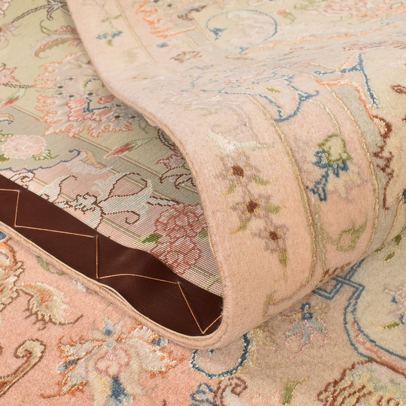 Perzisch tapijt - Tabriz - Royal - 303 x 201 cm - licht beige