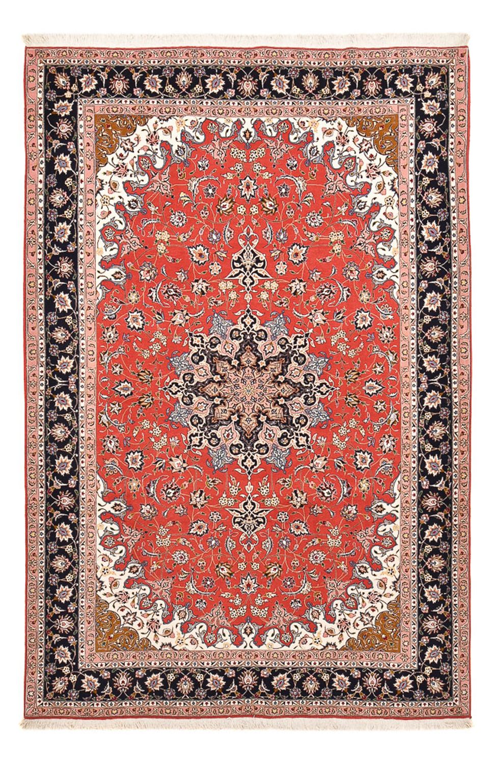 Perzisch tapijt - Tabriz - Royal - 313 x 203 cm - rood