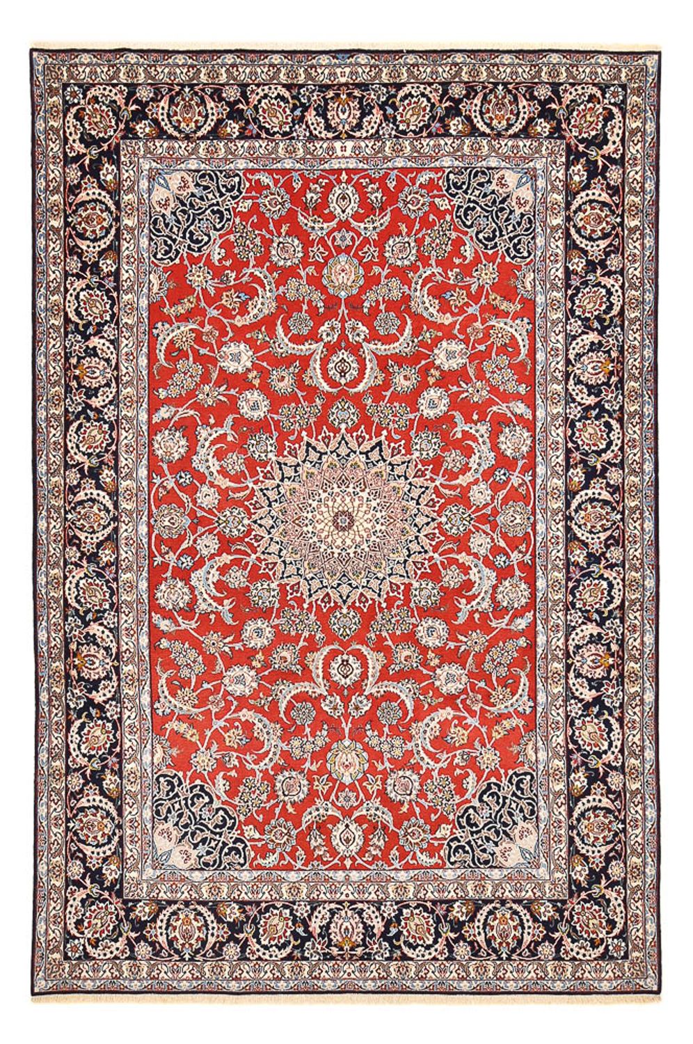 Perzisch tapijt - Isfahan - Premium - 300 x 200 cm - rood
