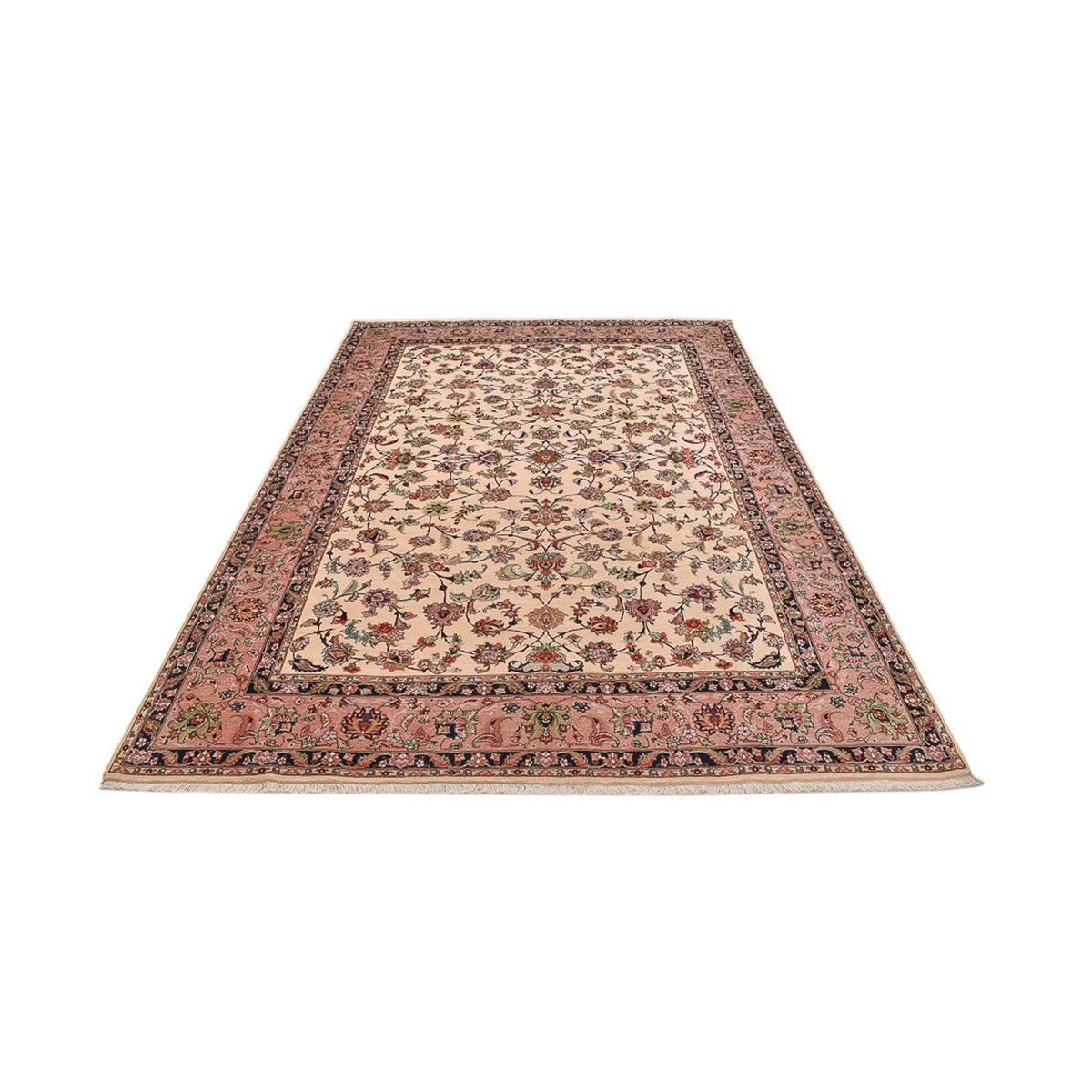 Perzisch tapijt - Tabriz - Royal - 294 x 204 cm - beige