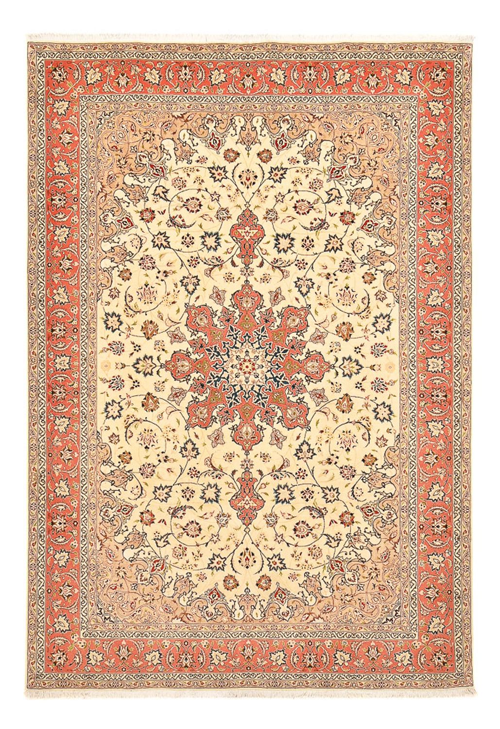 Perzisch tapijt - Tabriz - Royal - 296 x 203 cm - beige