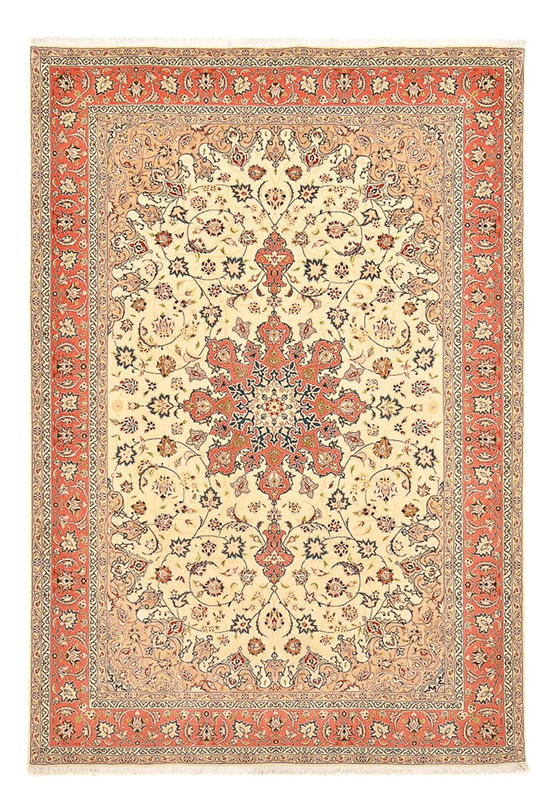 Perzisch tapijt - Tabriz - Royal - 296 x 203 cm - beige